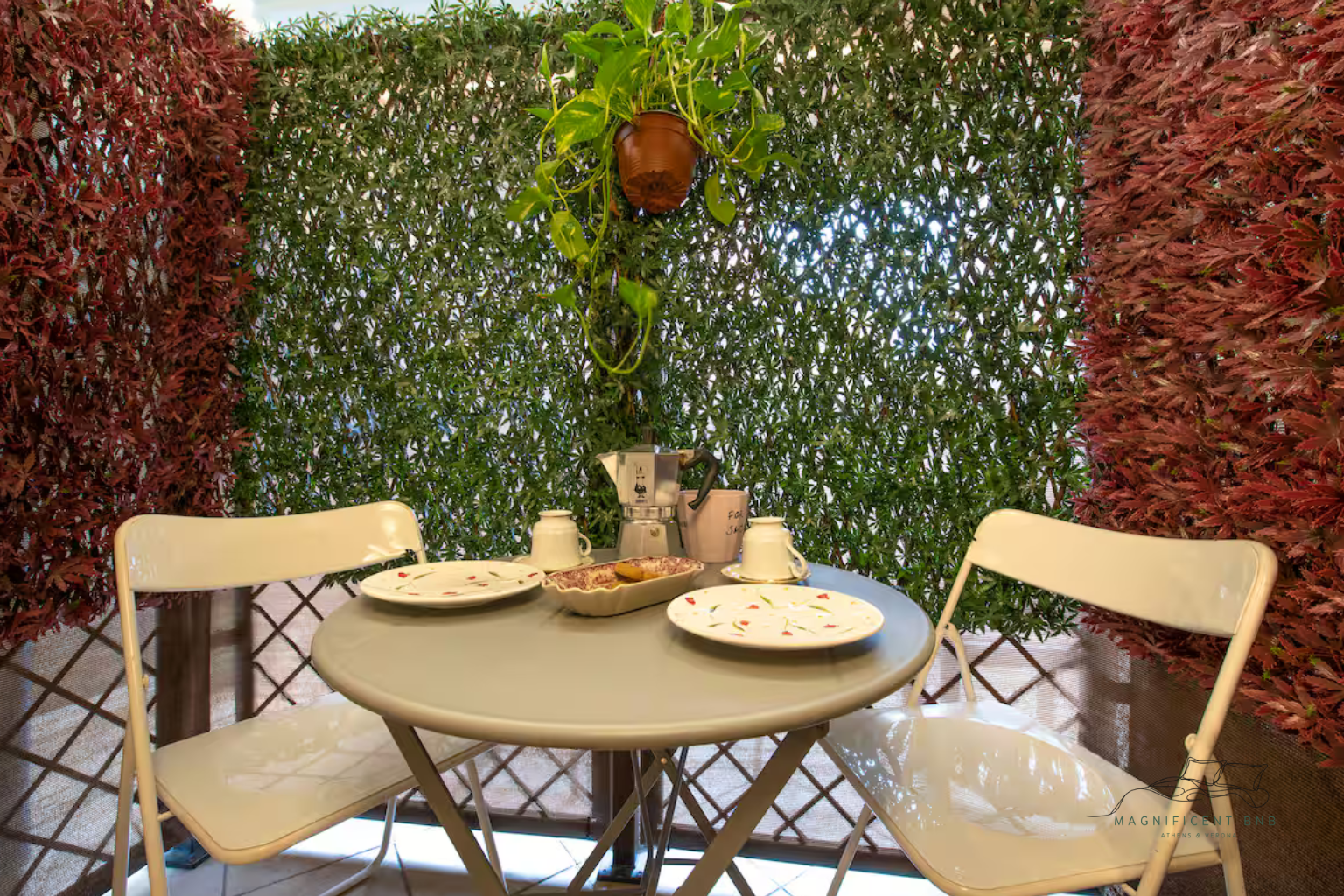 magnificent bnb verona balcony breakfast